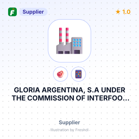 GLORIA ARGENTINA, S.A UNDER THE COMMISSION OF INTERFOOD AMERICAS S.A – summary card, no photo uploaded yet