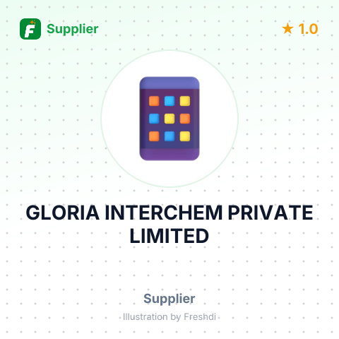 GLORIA INTERCHEM PRIVATE LIMITED – summary card, no photo uploaded yet