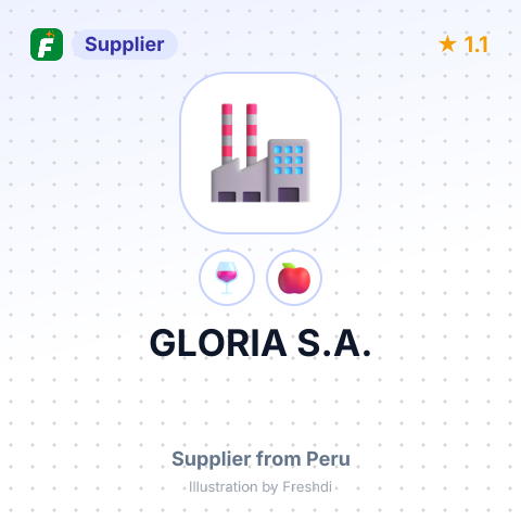 GLORIA S.A. – summary card, no photo uploaded yet