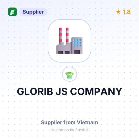 GLORIB JS COMPANY – summary card, no photo uploaded yet
