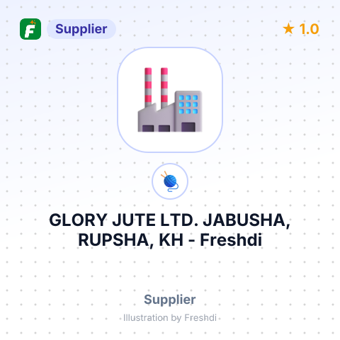 GLORY JUTE LTD. JABUSHA, RUPSHA, KH – summary card, no photo uploaded yet