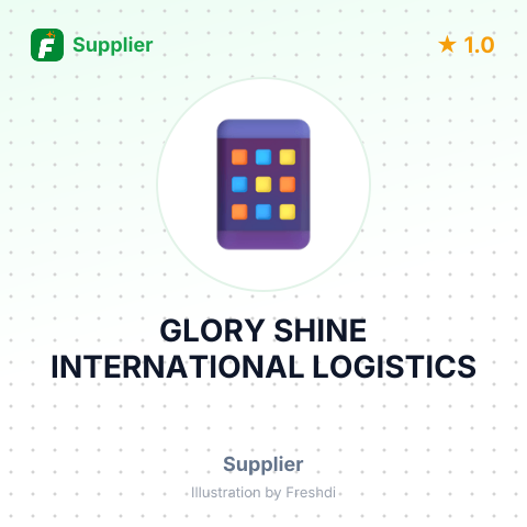 GLORY SHINE INTERNATIONAL LOGISTICS – summary card, no photo uploaded yet