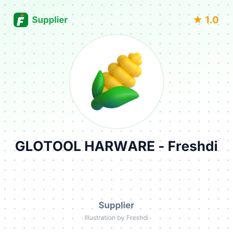 GLOTOOL HARWARE – summary card, no photo uploaded yet