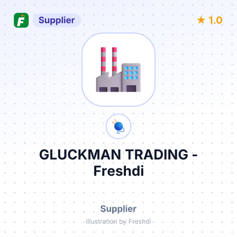 GLUCKMAN TRADING – summary card, no photo uploaded yet