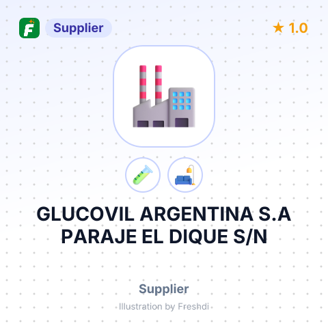 GLUCOVIL ARGENTINA S.A PARAJE EL DIQUE S/N – summary card, no photo uploaded yet