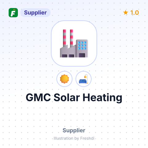 GMC Solar Heating – summary card, no photo uploaded yet