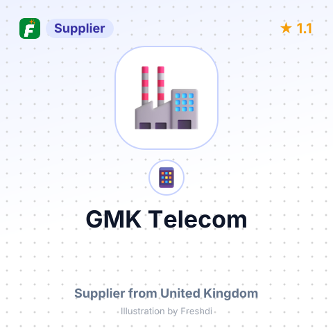 GMK Telecom – summary card, no photo uploaded yet