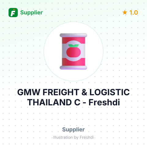 GMW FREIGHT & LOGISTIC THAILAND C – summary card, no photo uploaded yet