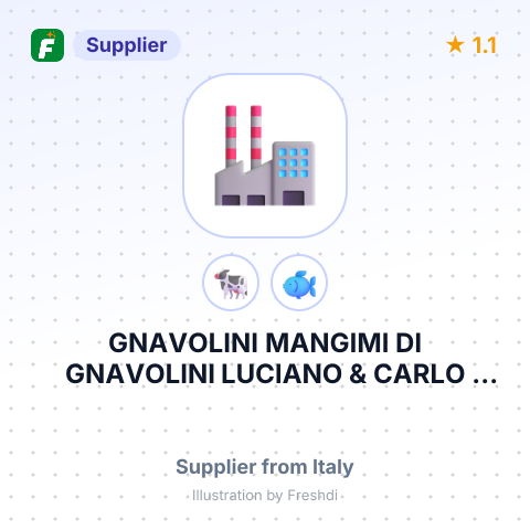 GNAVOLINI MANGIMI DI GNAVOLINI LUCIANO & CARLO S.N.C. – summary card, no photo uploaded yet