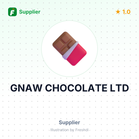 GNAW CHOCOLATE LTD – summary card, no photo uploaded yet