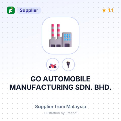 GO AUTOMOBILE MANUFACTURING SDN. BHD. – summary card, no photo uploaded yet