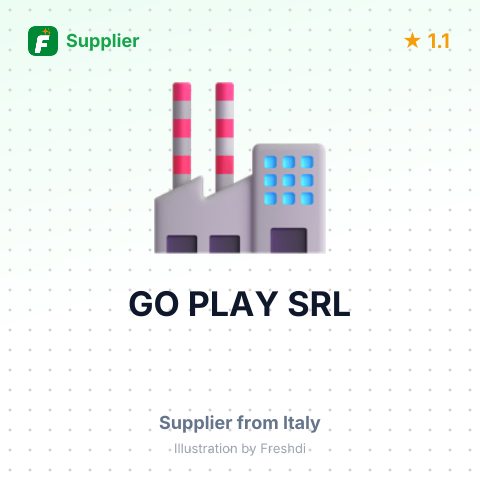 GO PLAY SRL – summary card, no photo uploaded yet