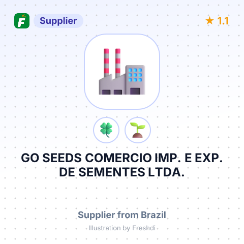 GO SEEDS COMERCIO IMP. E EXP. DE SEMENTES LTDA. – summary card, no photo uploaded yet
