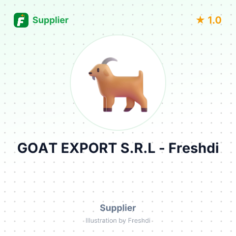 GOAT EXPORT S.R.L – summary card, no photo uploaded yet