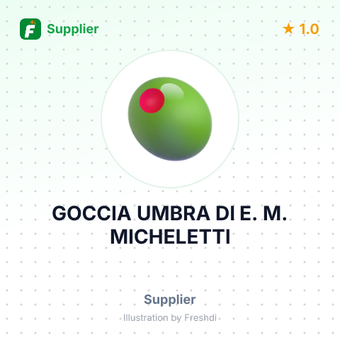 GOCCIA UMBRA DI E. M. MICHELETTI – summary card, no photo uploaded yet
