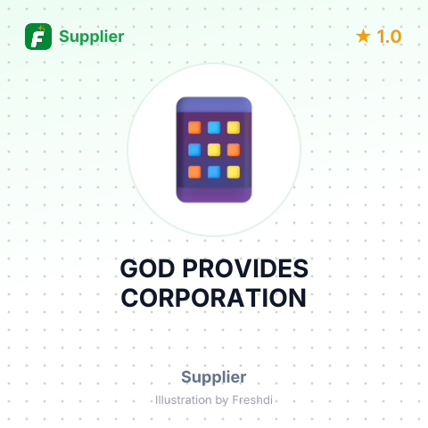 GOD PROVIDES CORPORATION – summary card, no photo uploaded yet