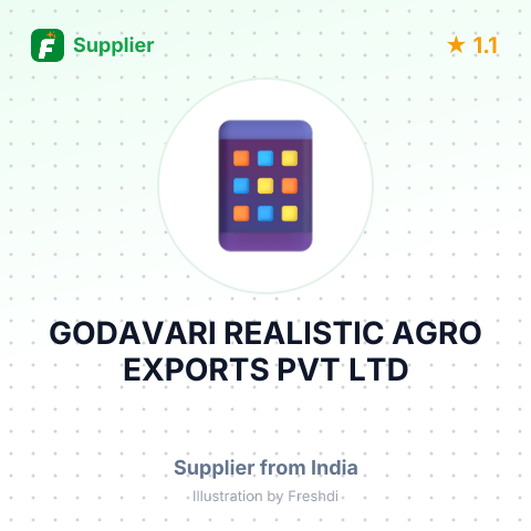 GODAVARI REALISTIC AGRO EXPORTS PVT LTD – summary card, no photo uploaded yet