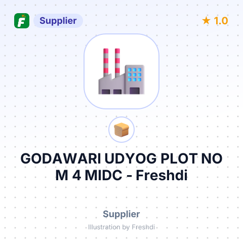 GODAWARI UDYOG PLOT NO M 4 MIDC – summary card, no photo uploaded yet