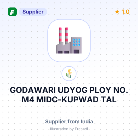 GODAWARI UDYOG, PLOY NO. M4, MIDC-KUPWAD, TAL - MIRAJ DIST. SANGLI, PIN CODE -416436 – summary card, no photo uploaded yet