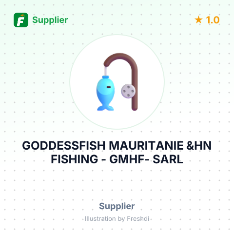 GODDESSFISH MAURITANIE &HN FISHING - GMHF- SARL – summary card, no photo uploaded yet