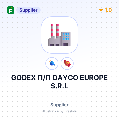 GODEX П/П DAYCO EUROPE S.R.L – summary card, no photo uploaded yet
