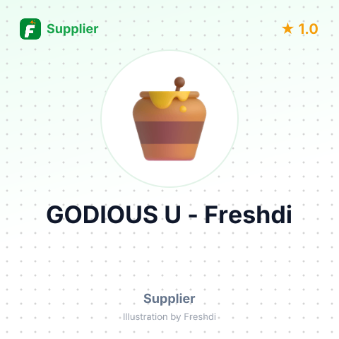 GODIOUS U – summary card, no photo uploaded yet