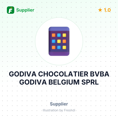 GODIVA CHOCOLATIER BVBA GODIVA BELGIUM SPRL – summary card, no photo uploaded yet