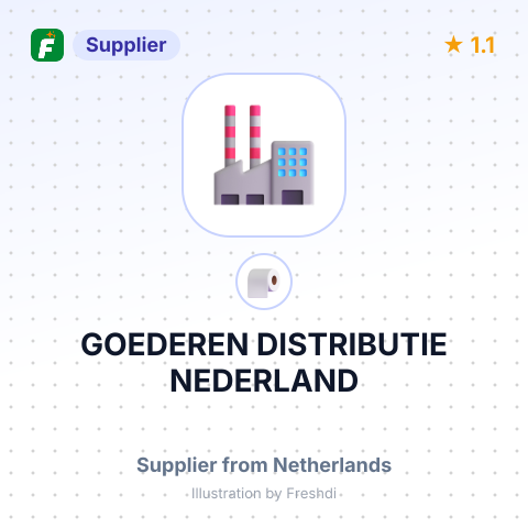 GOEDEREN DISTRIBUTIE NEDERLAND – summary card, no photo uploaded yet