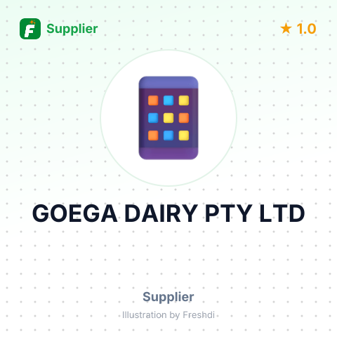 GOEGA DAIRY PTY LTD – summary card, no photo uploaded yet