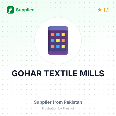 GOHAR TEXTILE MILLS – summary card, no photo uploaded yet