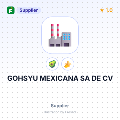 GOHSYU MEXICANA SA DE CV – summary card, no photo uploaded yet