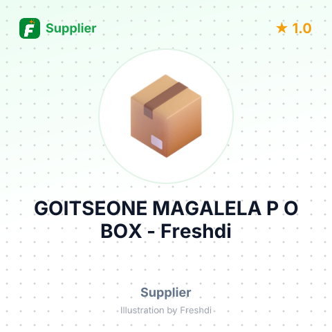 GOITSEONE MAGALELA P O BOX – summary card, no photo uploaded yet