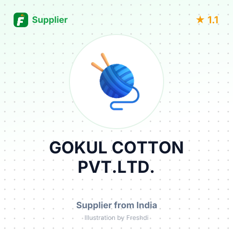 GOKUL COTTON PVT.LTD. – summary card, no photo uploaded yet