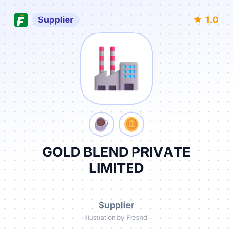 GOLD BLEND PRIVATE LIMITED – summary card, no photo uploaded yet