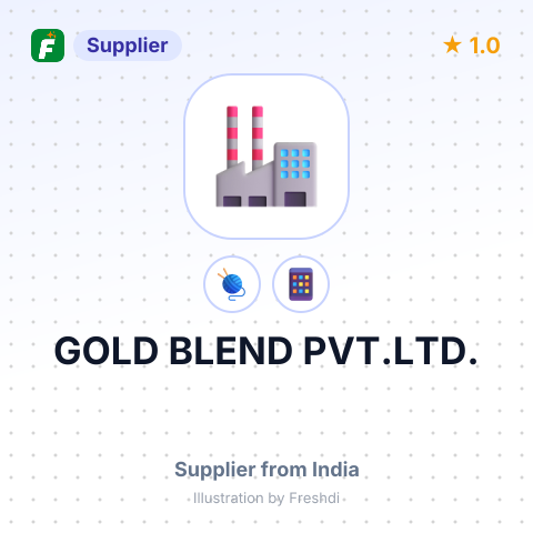 GOLD BLEND PVT.LTD. – summary card, no photo uploaded yet