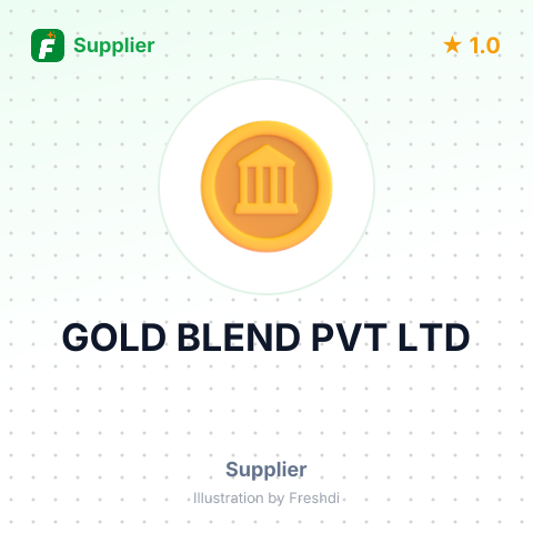 GOLD BLEND PVT LTD – summary card, no photo uploaded yet