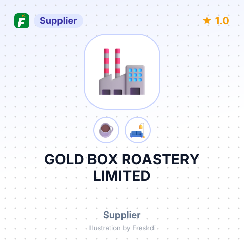 GOLD BOX ROASTERY LIMITED – summary card, no photo uploaded yet