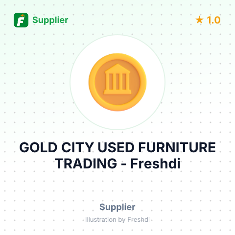 GOLD CITY USED FURNITURE TRADING – summary card, no photo uploaded yet
