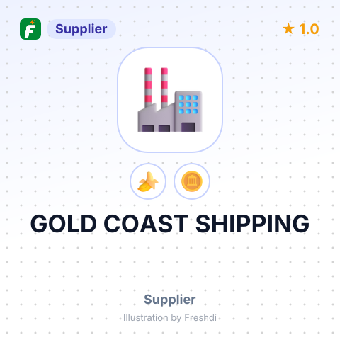 GOLD COAST SHIPPING – summary card, no photo uploaded yet
