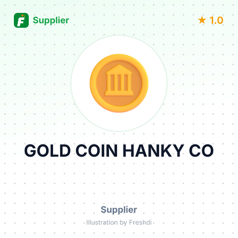 GOLD COIN HANKY CO – summary card, no photo uploaded yet