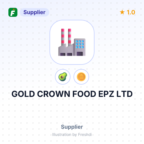 GOLD CROWN FOOD EPZ LTD – summary card, no photo uploaded yet