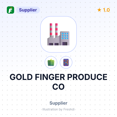 GOLD FINGER PRODUCE CO – summary card, no photo uploaded yet