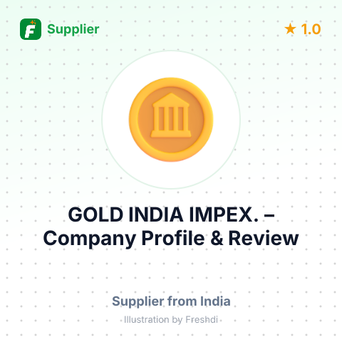 GOLD INDIA IMPEX. – summary card, no photo uploaded yet
