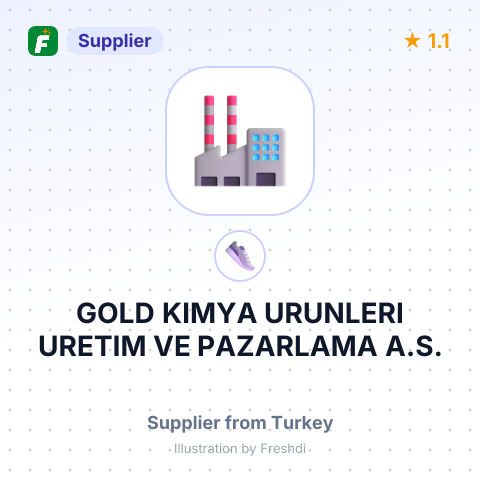 GOLD KIMYA URUNLERI URETIM VE PAZARLAMA A.S. – summary card, no photo uploaded yet