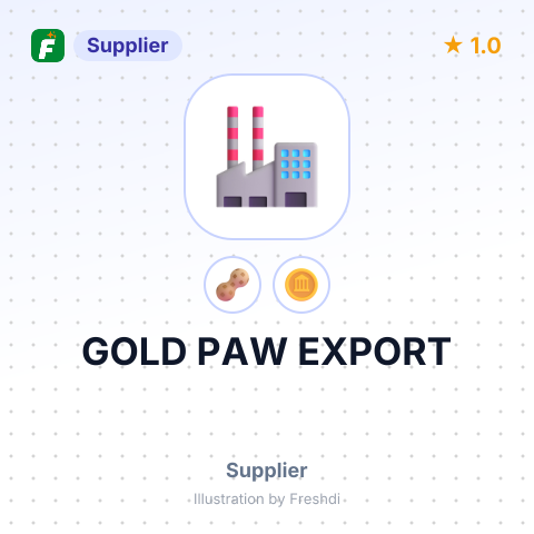GOLD PAW EXPORT – summary card, no photo uploaded yet