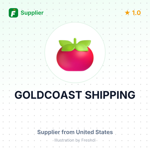 GOLDCOAST SHIPPING – summary card, no photo uploaded yet