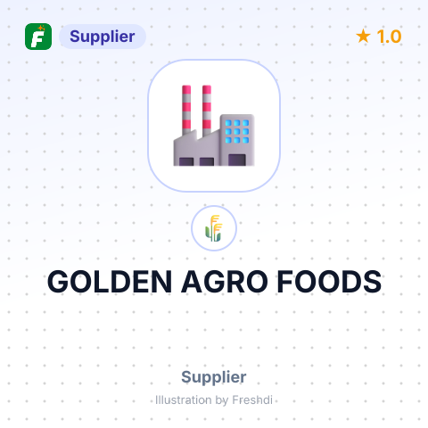 GOLDEN AGRO FOODS – summary card, no photo uploaded yet