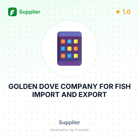 GOLDEN DOVE COMPANY FOR FISH IMPORT AND EXPORT – summary card, no photo uploaded yet