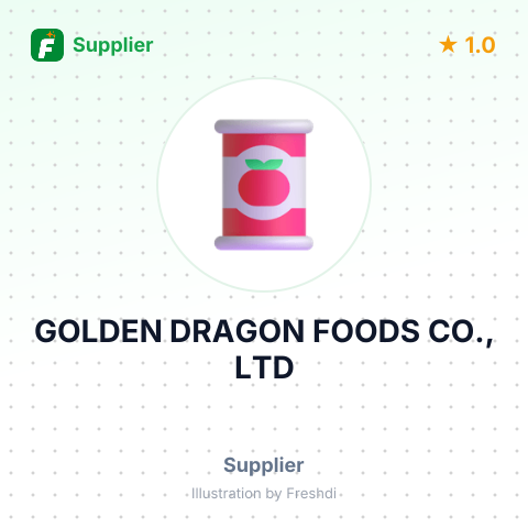 GOLDEN DRAGON FOODS CO., LTD – summary card, no photo uploaded yet