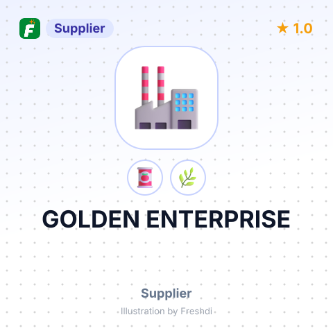 GOLDEN ENTERPRISE – summary card, no photo uploaded yet